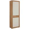 GARDEROB MALTA -EXKLUSIV- - vit/kromfärg, Klassisk, trämaterial/plast (65/198/36cm) - Mömax
