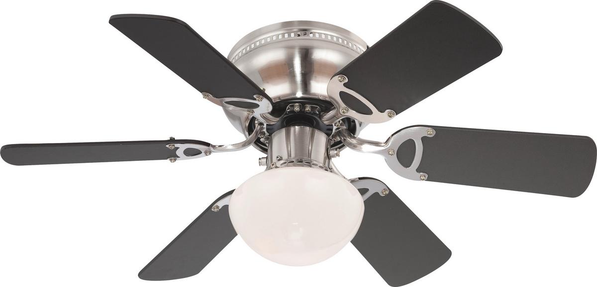 Deckenventilator Ugo max. 60 Watt - Buchefarben, Basics, Holz/Metall (76/28cm) - Globo