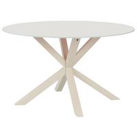 Jedilna Miza Vanda, Kašmir, Ø 130 - kašmir, Moderno, kovina/steklo (130/75,5cm) - P & B