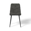 STOL MINO - grå/svart, Modern, metall/trä (46/88/54cm) - Bessagi Home