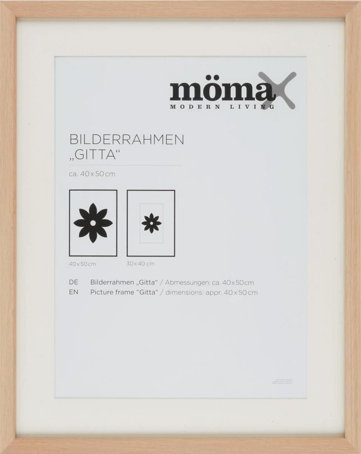 Rame foto Gitta - culoare lemn stejar, plastic/lemn (40/50cm) - Modern Living