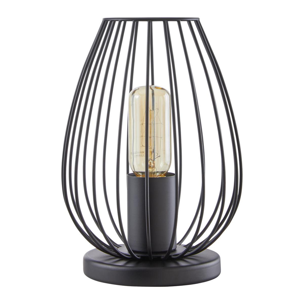 Veioză Dioder - negru, Lifestyle, metal (16/23cm) - Mömax