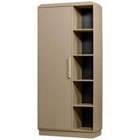 Garderobenschrank Lowen Schlammfarben B: 100 cm - Schlammfarben, Design, Holz/Holzwerkstoff (100/221/44cm) - Livetastic