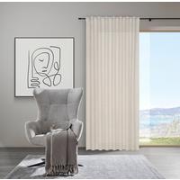 Fertigvorhang Lina Sandfarben Leinenmix Ca. 140x255cm - boje pijeska, tekstil (140/255cm) - Premium Living