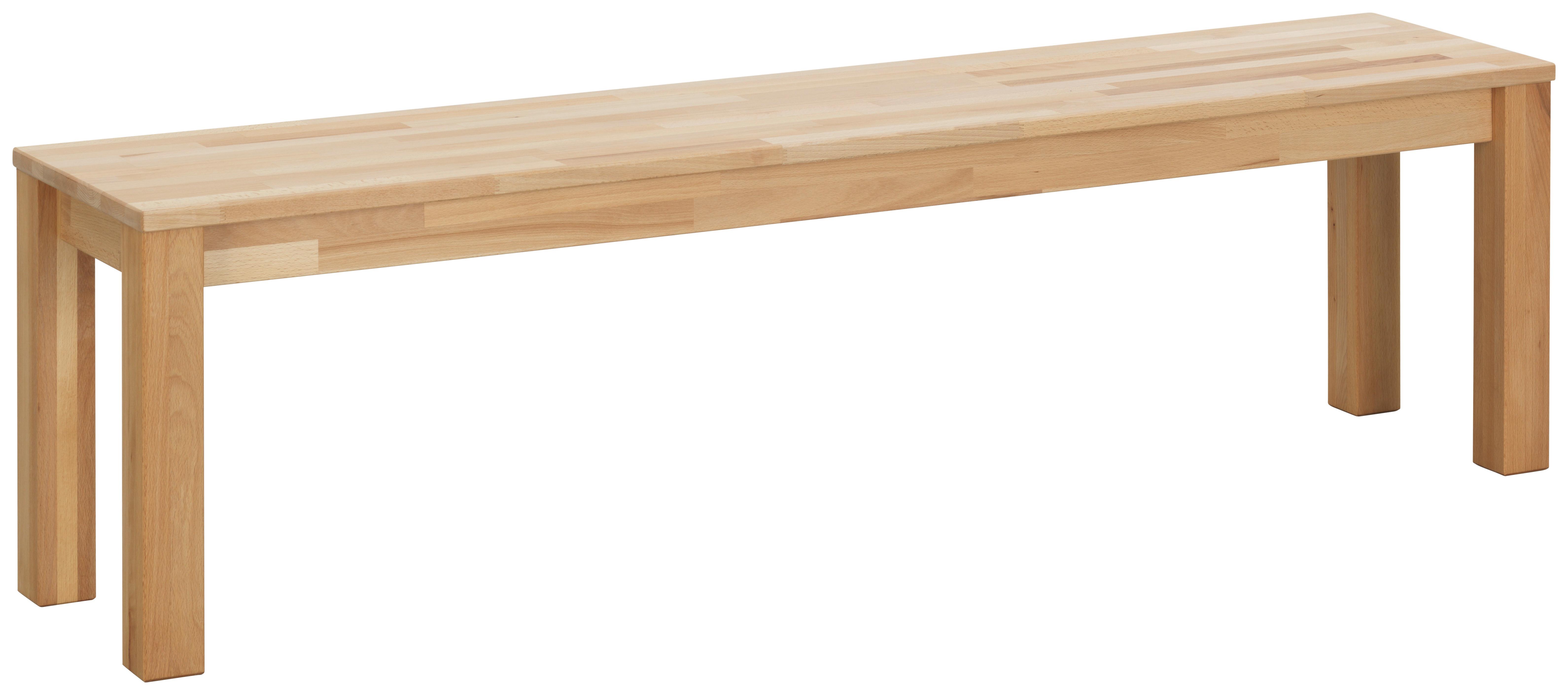 ŁAWKA BILLY - buk twardzielowy, Natur, drewno (180/45/35cm) - Livetastic