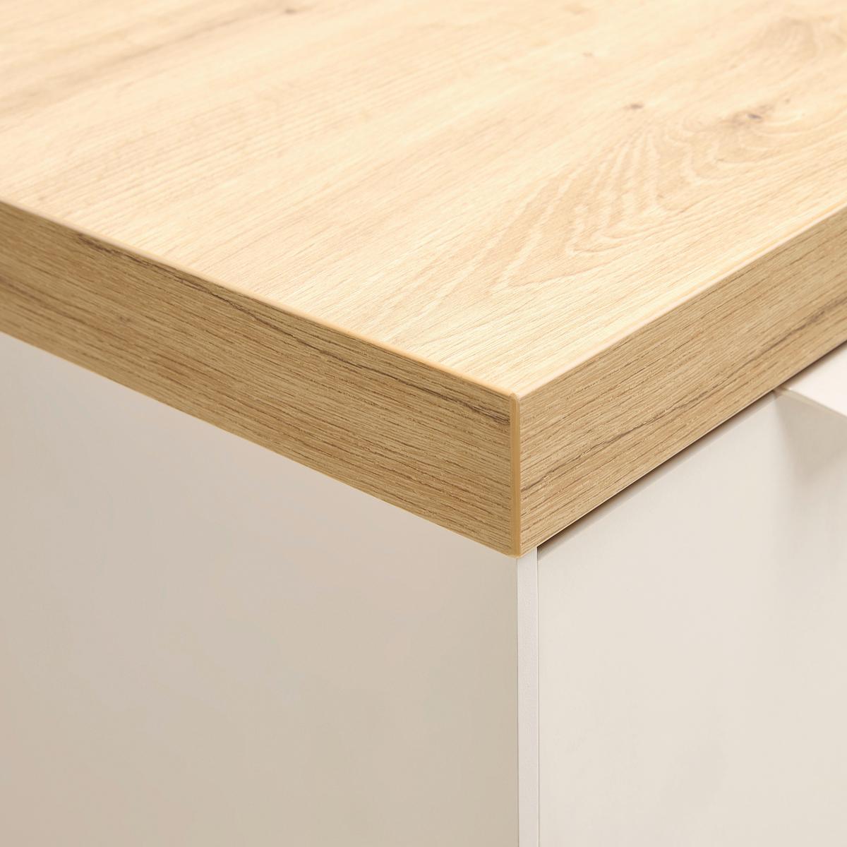 TV-Element Jake Eiche Artisan/Kaschmir - Kaschmir/Eiche Artisan, MODERN, Holzwerkstoff/Kunststoff (213/62/38cm) - Mömax