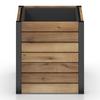 HOCHBEET MARLO - Akaziefarben, MODERN, Holz/Kunststoff (32/34/32cm) - Bessagi Garden