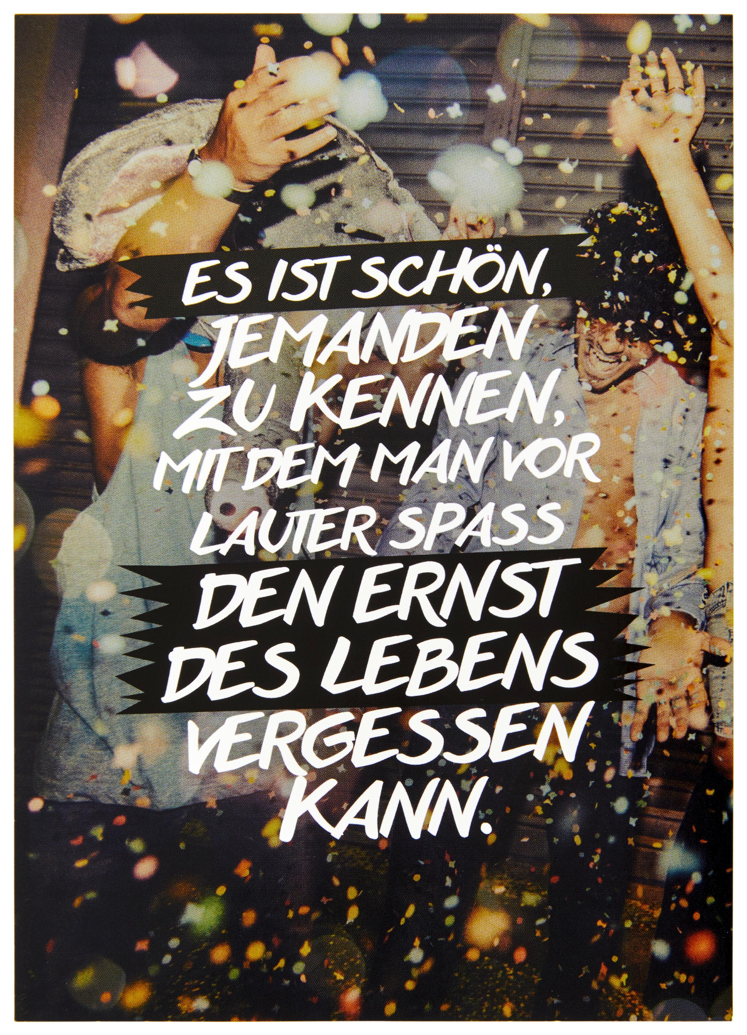 Postkarte Visual Statements Multicolor - Multicolor, Papier (10,5/14,8cm) - VS Visual Statements