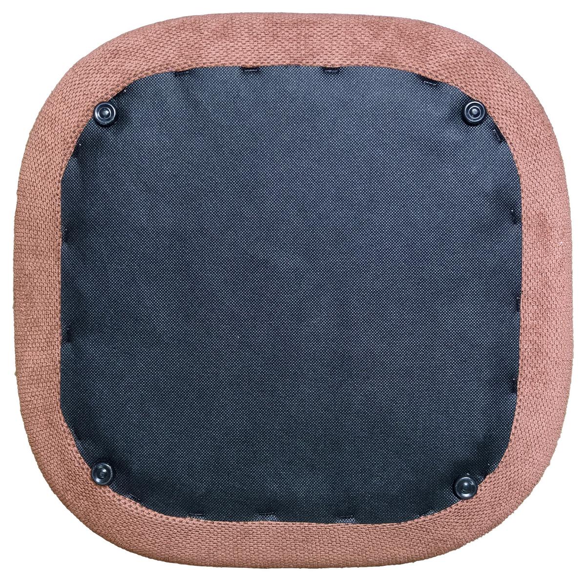 Tabure Sophie - ružičasta/svijetlo smeđa, Moderno, drvni materijal/tekstil (39,5/40/39,5cm) - Mömax