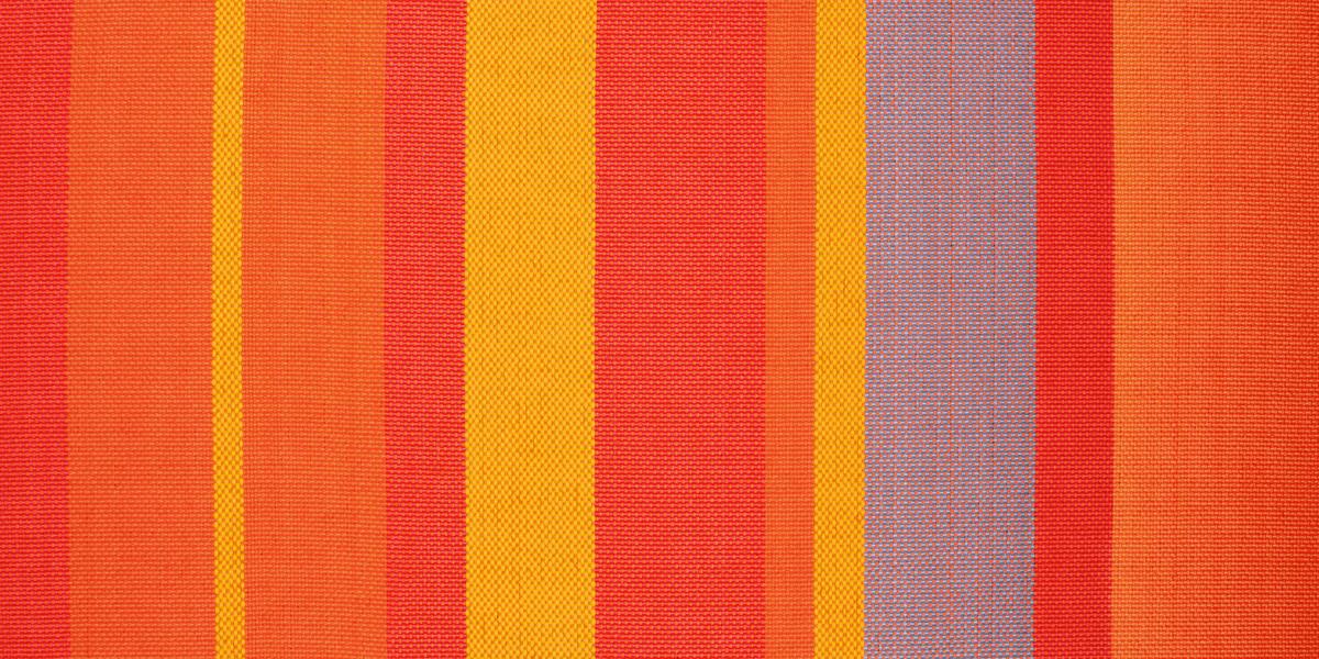 Hängesessel Comfort Hammock Echtholz Gelb/Orange/Rot/Grau - Gelb/Rot, LIFESTYLE, Holz/Textil (110/160/180cm) - La Siesta