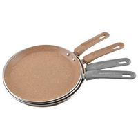 Palacsintasütő Granite Átm. Kb. 24cm - bézs/szürke, fém