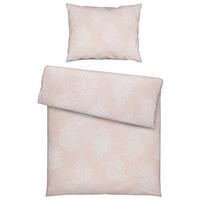 Bettwäsche Lotte ca. 160x210cm - Hellrosa, Romantik / Landhaus, Textil (160/210cm) - Mömax organic living