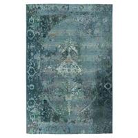 OUTDOORTEPPICH MY GOBELINA - Weiss/Hellblau, Design, Textil (80/150cm) - Novel