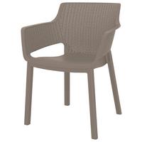 Kerti Karosszék Eva - cappuccino (57,7/79/62,5cm) - Mömax
