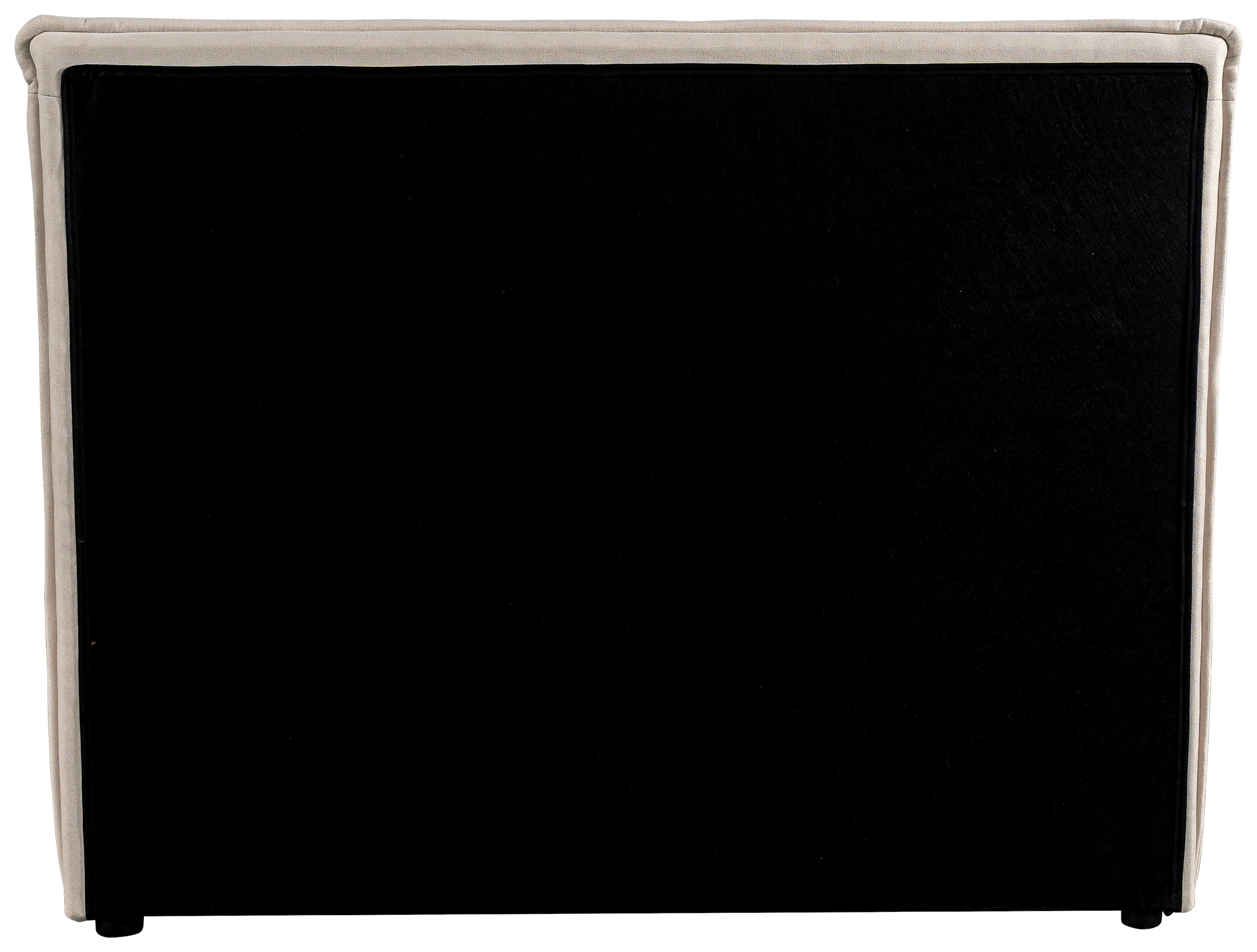 STOPPAD SÄNG SIENNA -EXKLUSIV- -BASED- - beige/svart, Lifestyle, metall/trä (120/200cm) - Based