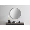 SPEGEL ALVA - svart, Modern, metall/glas (80/80/1,5cm) - Mömax
