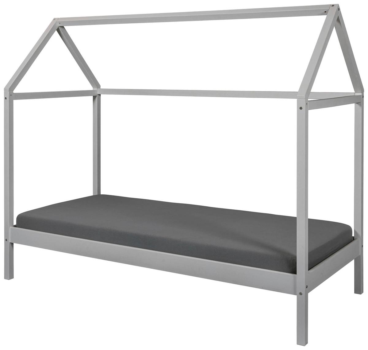 HAUSBETT SUN ROAD GRAU - Hellgrau, Modern, Holz (90/200cm) - MID.YOU