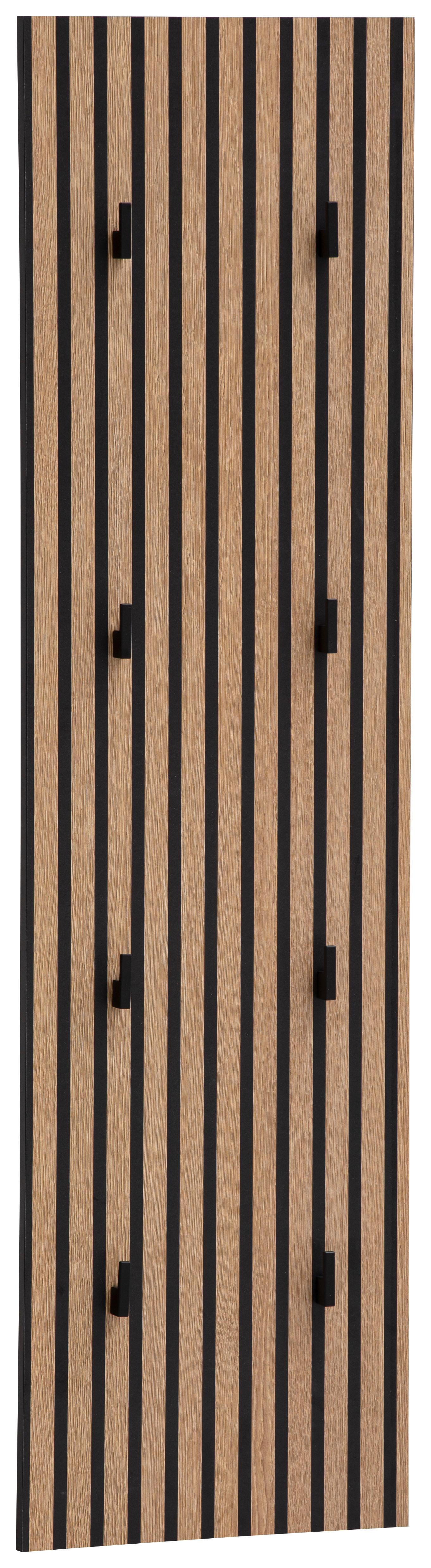 Garderobni Panel Ryker, Barva Hrasta - barve hrasta, Design, leseni material (30/110,6/2,6cm) - MID.YOU