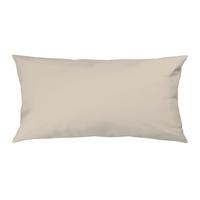 Kopfpolsterbezug Julie Beigebraun ca. 40x80cm - Beigebraun, Textil (40/80cm) - Mömax