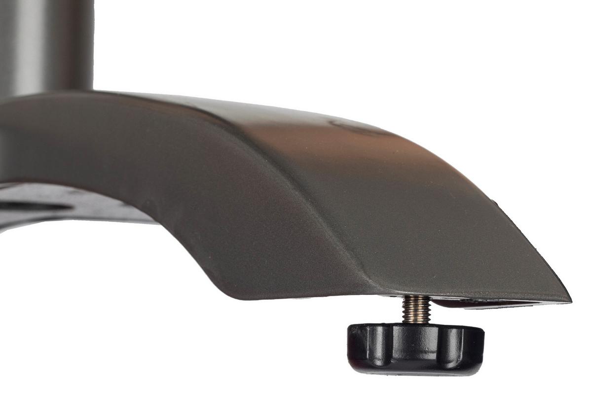 STÓŁ OGRODOWY GEORGE - antracytowy, Modern, tworzywo sztuczne/metal (80/72/80cm) - Ambia Garden