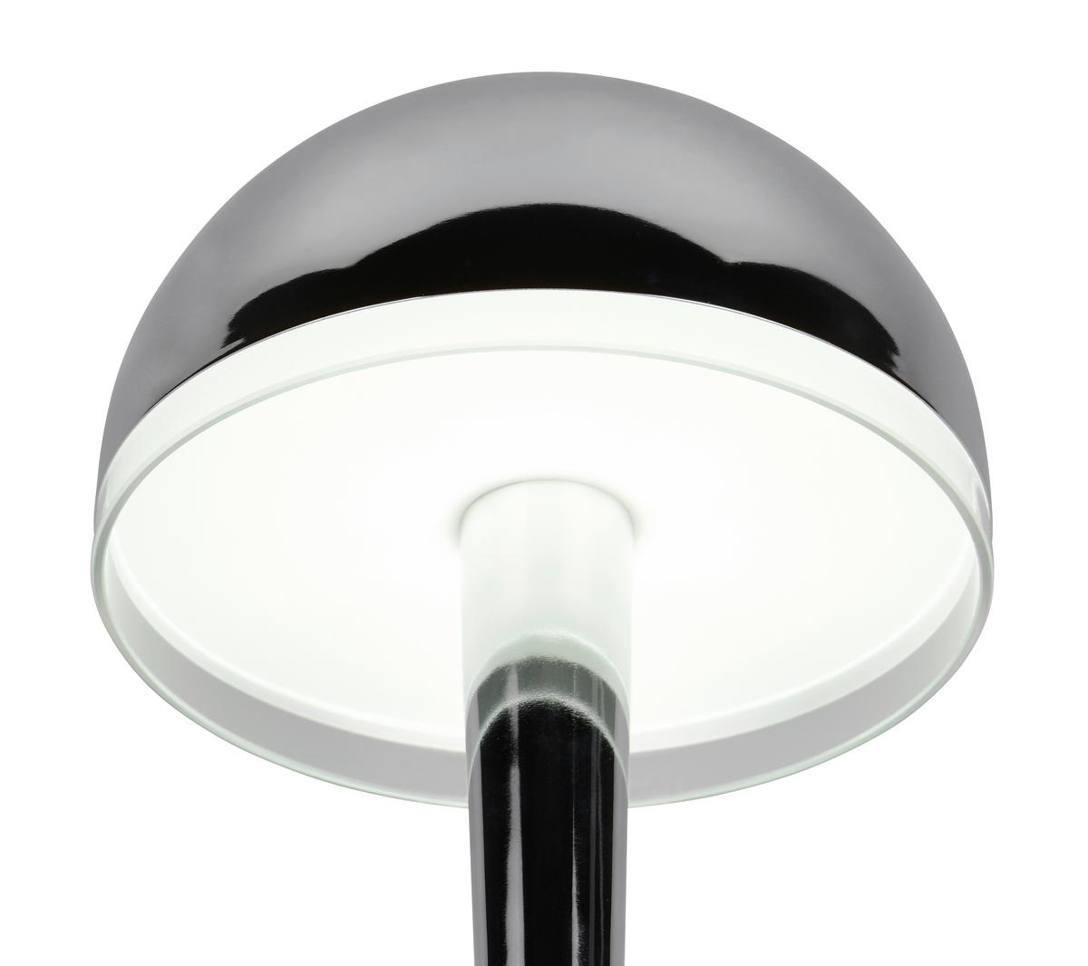 LAMPA STOŁOWA LED R54541106 - przezroczysty/kolor chromowy, Modern, tworzywo sztuczne/metal (15,4/29,5cm)