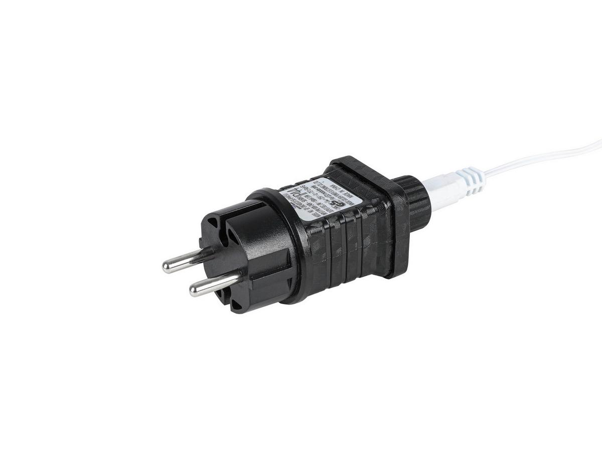 LED-Dekoleuchte Tree Schwarz max. 2,5 Watt - Schwarz/Weiß, MODERN, Kunststoff/Metall (175cm) - Mömax