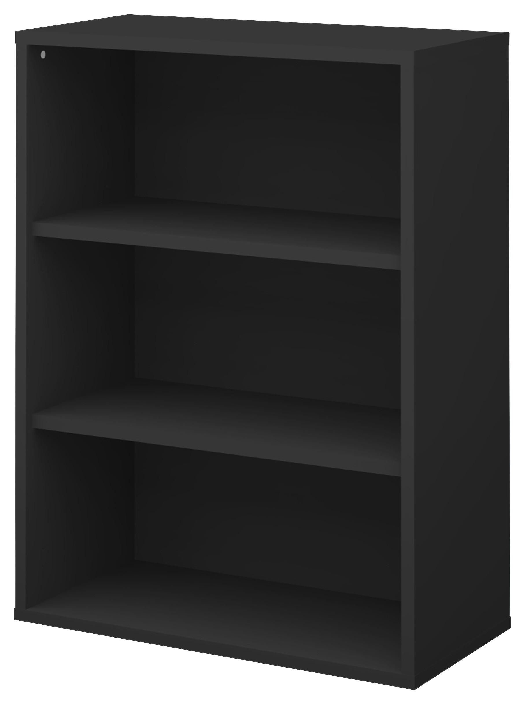 Regal Big Profi Office - Anthrazit/Schwarz, Modern, Holzwerkstoff/Kunststoff (82/111/40cm) - Mömax