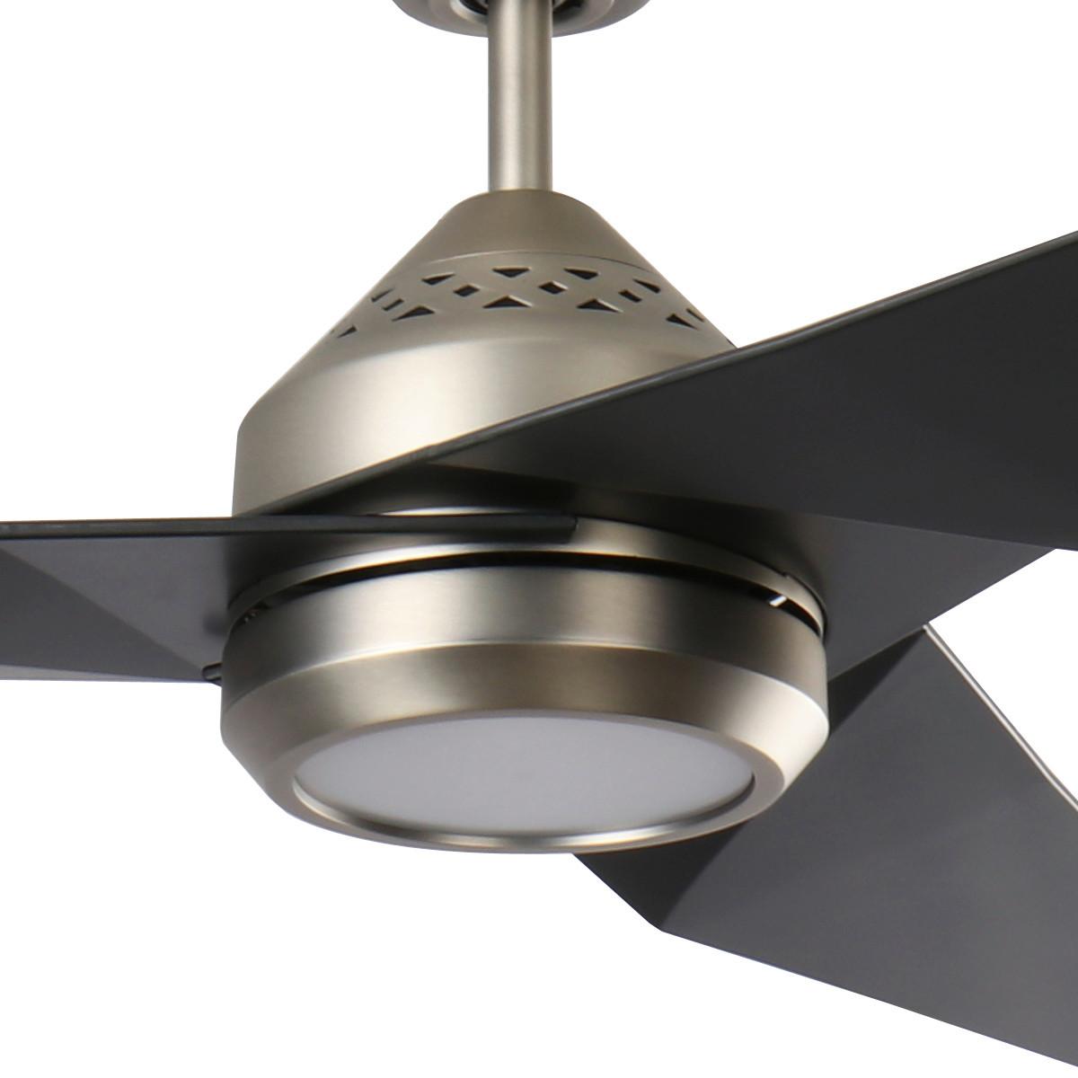 Stropni Ventilator Jade - zlatne boje/crna, Design, metal/plastika (152/35cm)