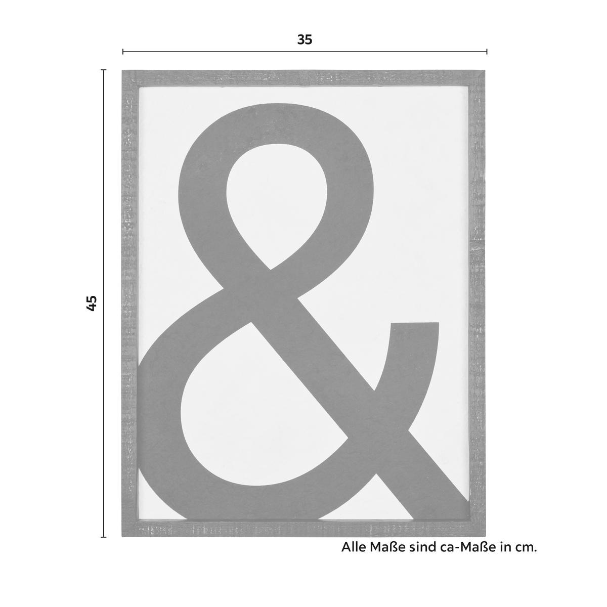 Kép Ila - fekete, Modern, faalapú anyag/fa (35/45/2,5cm) - Bessagi Home