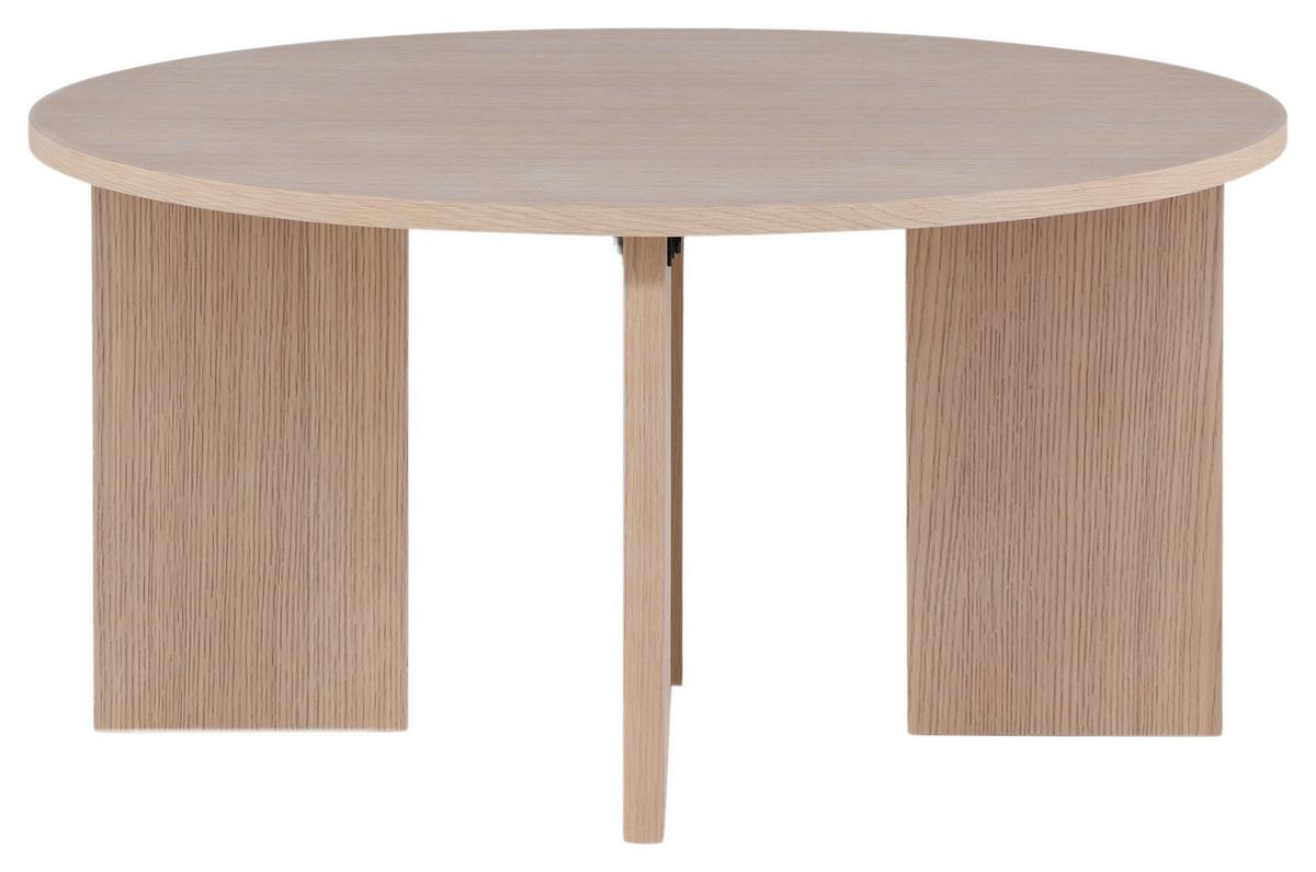 Couchtisch Askerön ca. 80x80x40 cm Weiß - Weiß, Design, Holzwerkstoff (80/80/40cm) - Livetastic