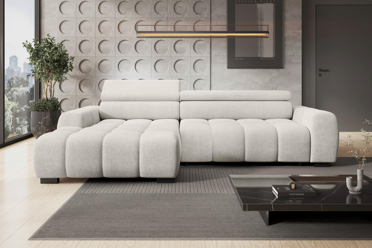 Coltar FARGO S - grej, Trend, textil (168/285cm) - Modern Living