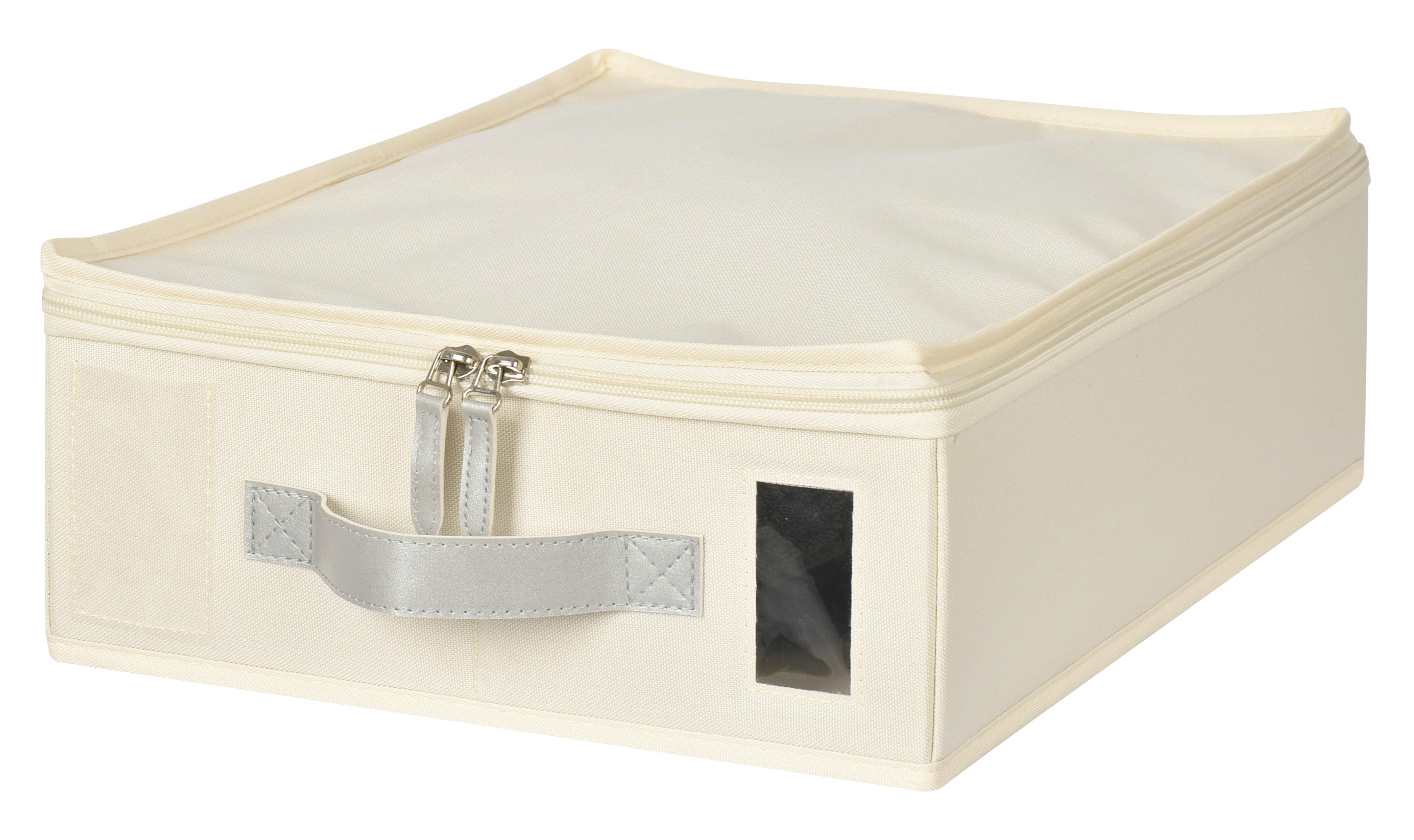 Kutija Za Odlaganje Soft - bež, Konvencionalno, karton/tekstil (30/40/11cm) - Mömax