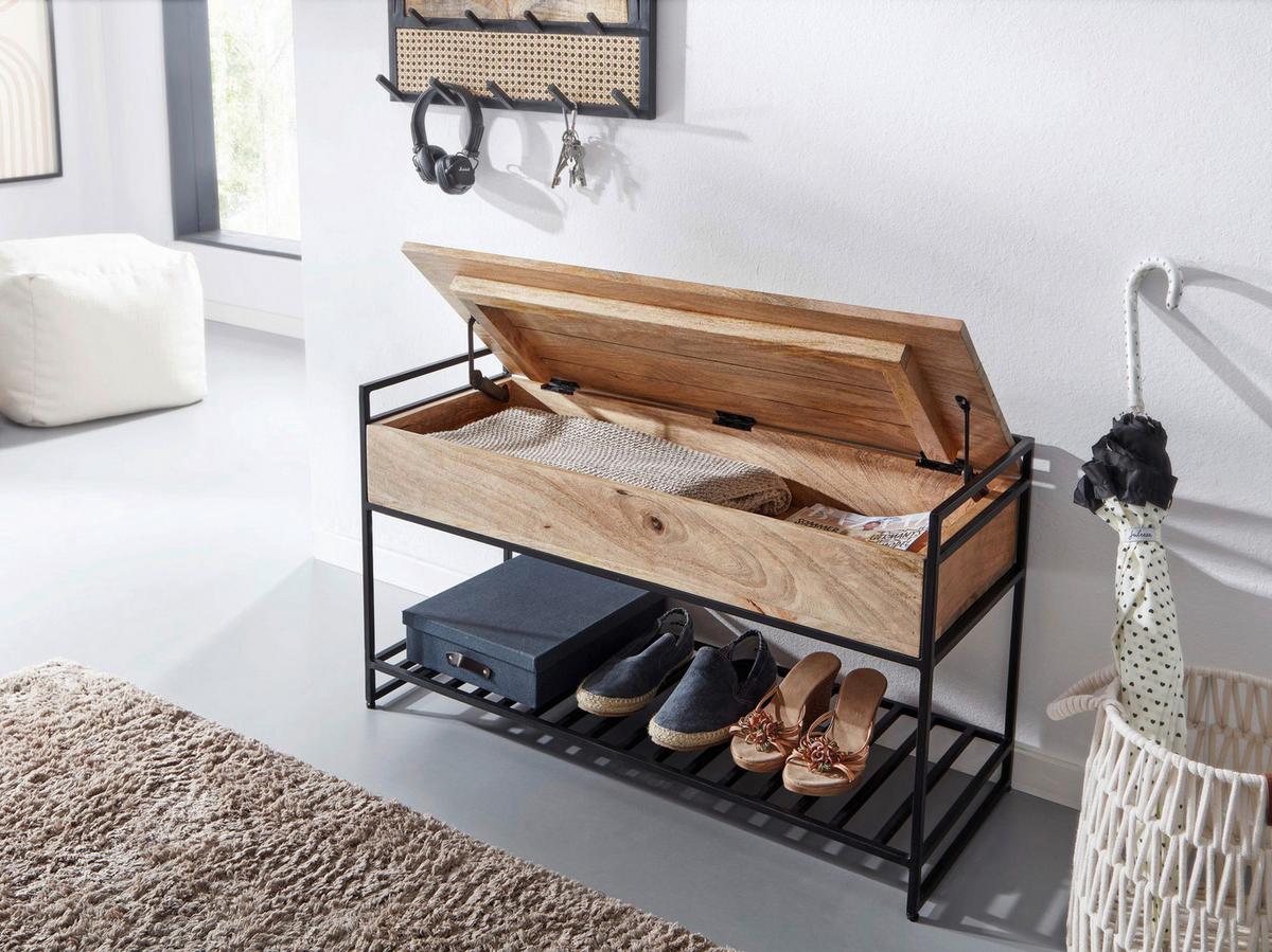 Klop Wohnling - rjava, Moderno, les (90/52/38cm) - MID.YOU