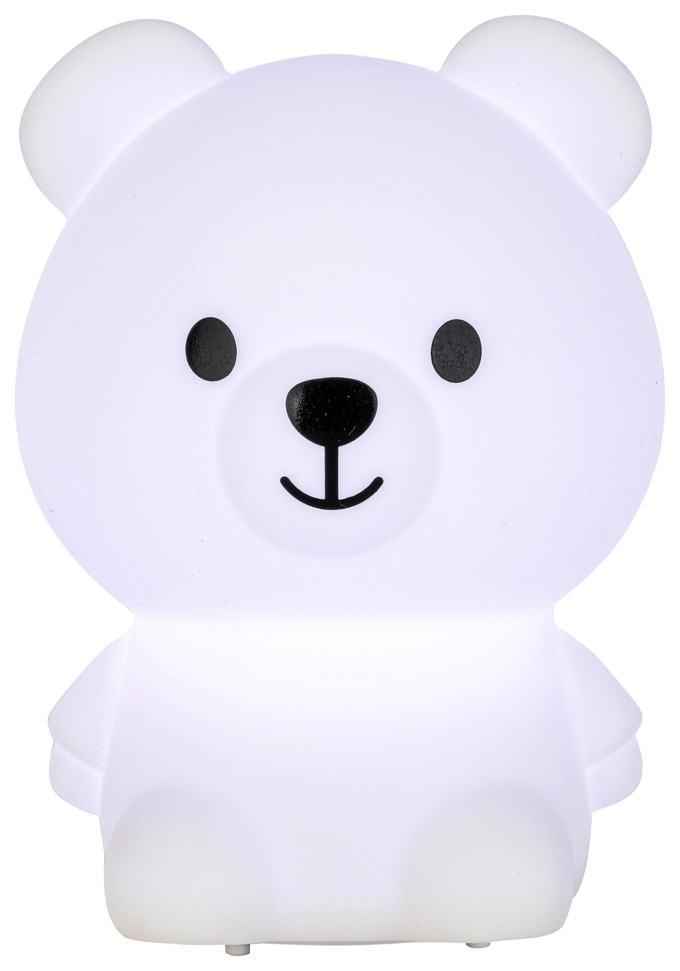 Ukrasna Led Lampa Berli - bela, Moderno, plastika (6,6/6,6/9,1cm) - Mömax