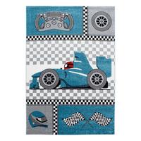 Otroška Preproga Kids, Modra, 200x290cm - modra, Trend, tekstil (200/290cm) - Ben'n'jen