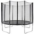 Trampolin inkl. Sicherheitsnetz Ø ca. 305cm - Silberfarben/Schwarz, Kunststoff/Metall (305cm) - Mömax modern living Trampolin inkl. Sicherheitsnetz Ø ca. 305cm - Silberfarben/Schwarz, Kunststoff/Metall (305cm) - Mömax modern living