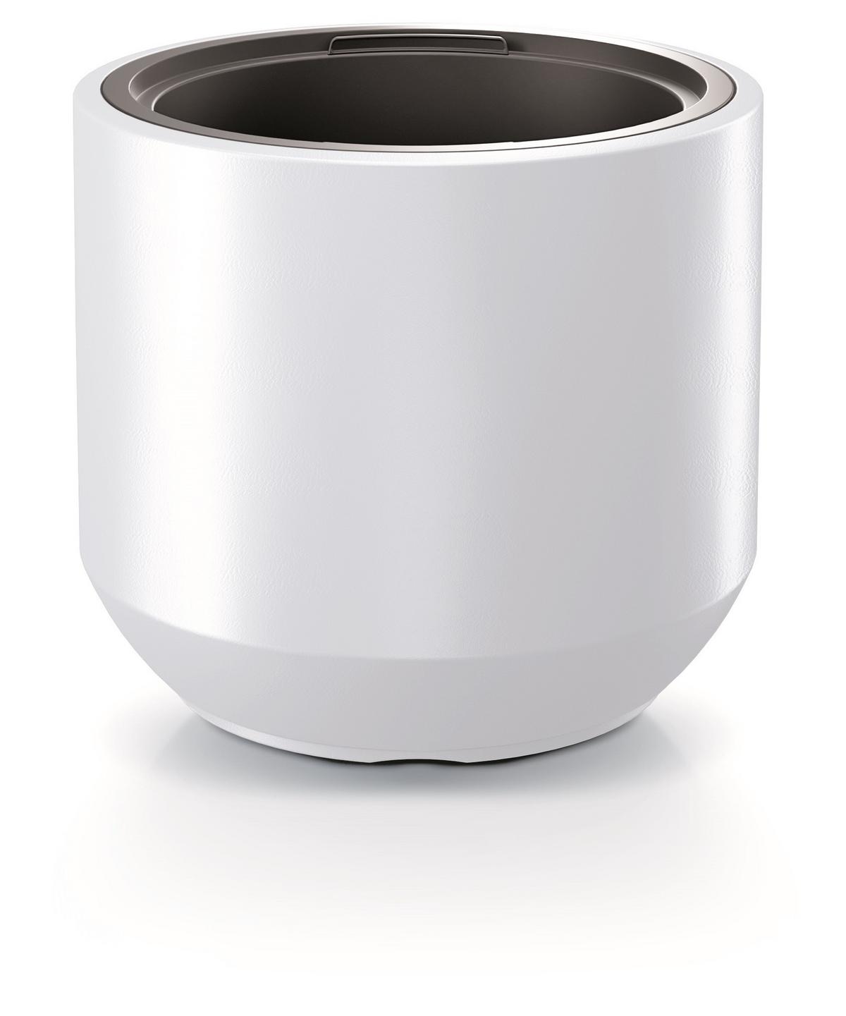 Kaspó Heos Minimal - fehér, Basics, műanyag (39cm)