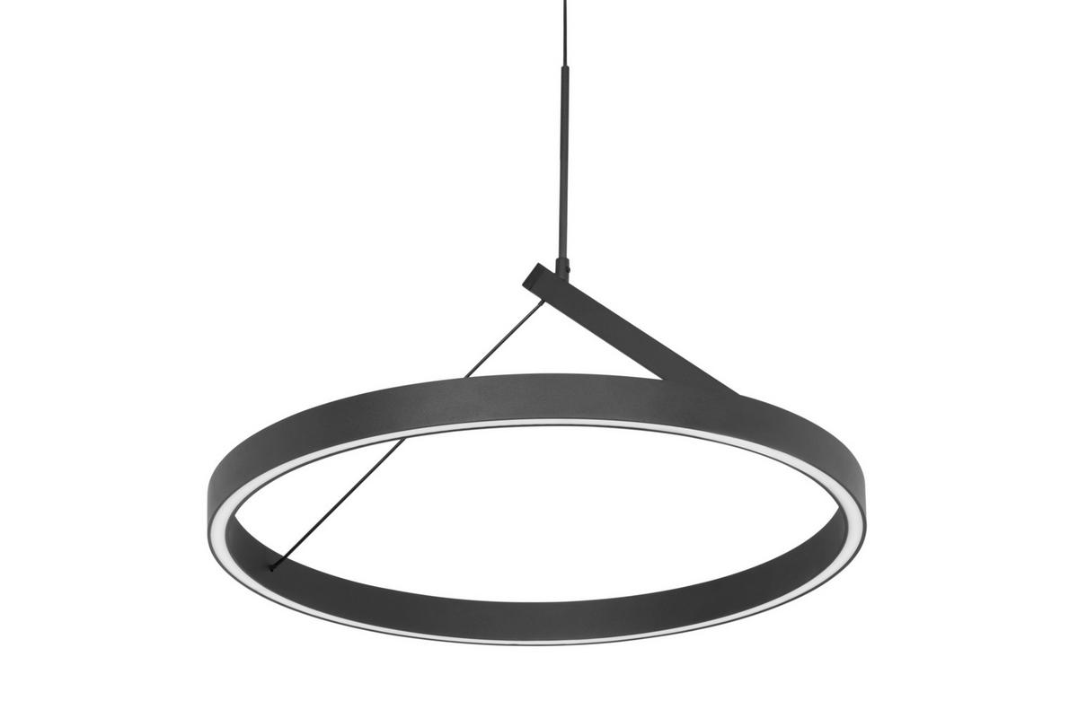 LAMPA WISZĄCA LED AERO *DK* - czarny, Design, metal (45/150cm) - Dieter Knoll