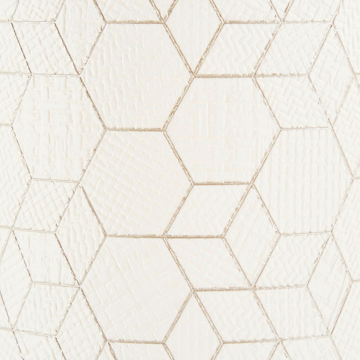 Deckenleuchte Galance Weiß/Hellbraun max. 40 Watt - Hellbraun/Weiß, Natur, Holz/Textil (42/35,5/23,5cm) - Brilliant