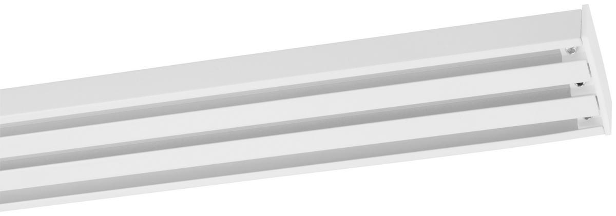 Függönysín Style 3sínes 160 - fehér, fém (160cm) - Premium Living