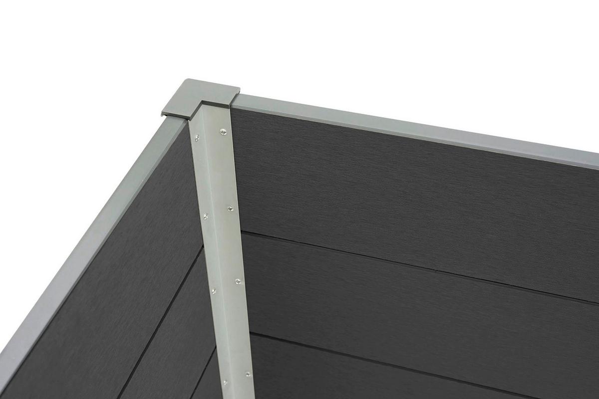 WYSOKA GRZĄDKA 1206774-204695 - antracytowy, Konventionell, metal (160/70/75cm) - Prestige Home