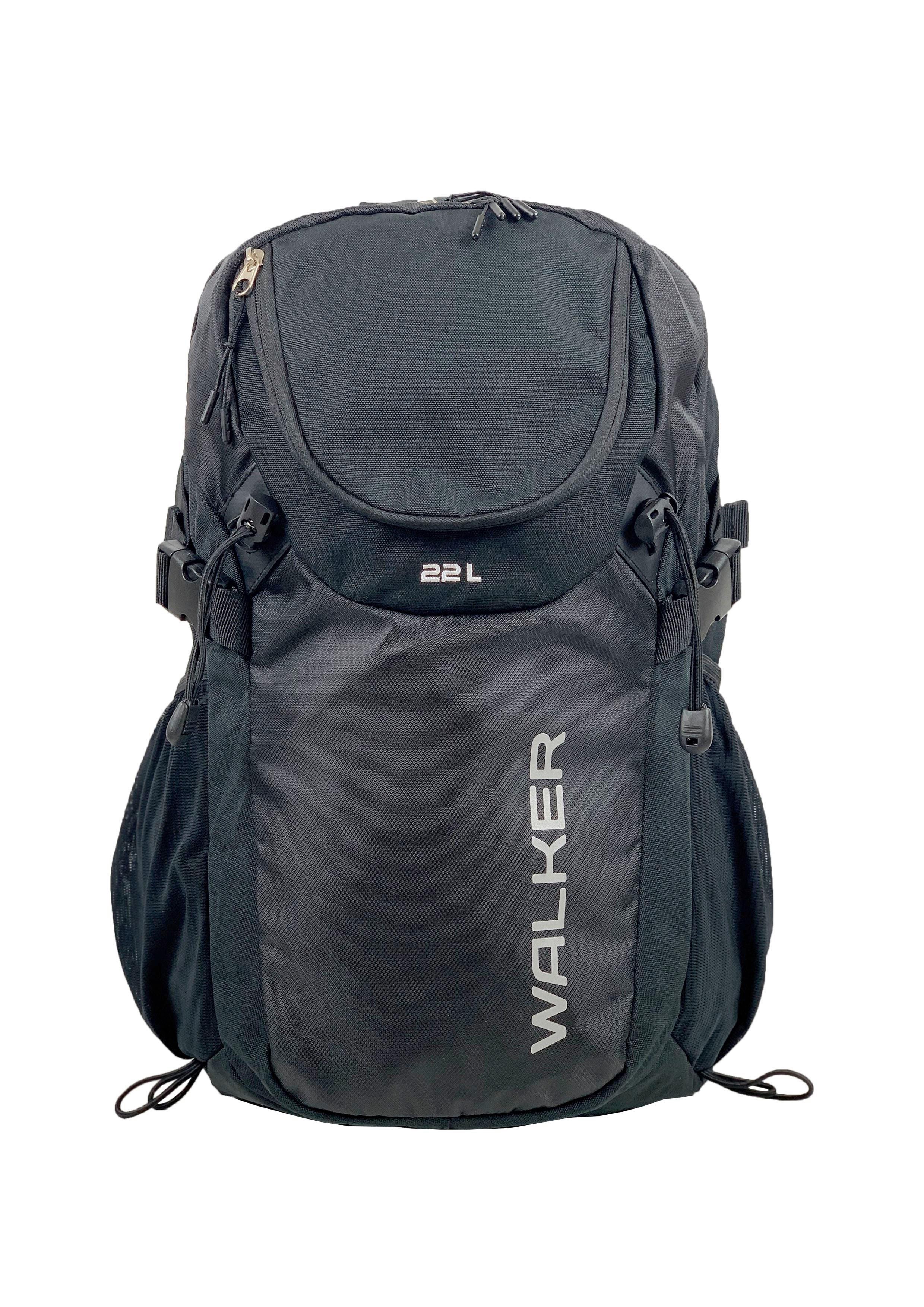 Nahrbtnik Walker, Črna, 22 L - črna, Konvencionalno, tekstil (31/46/18cm) - Schneiders