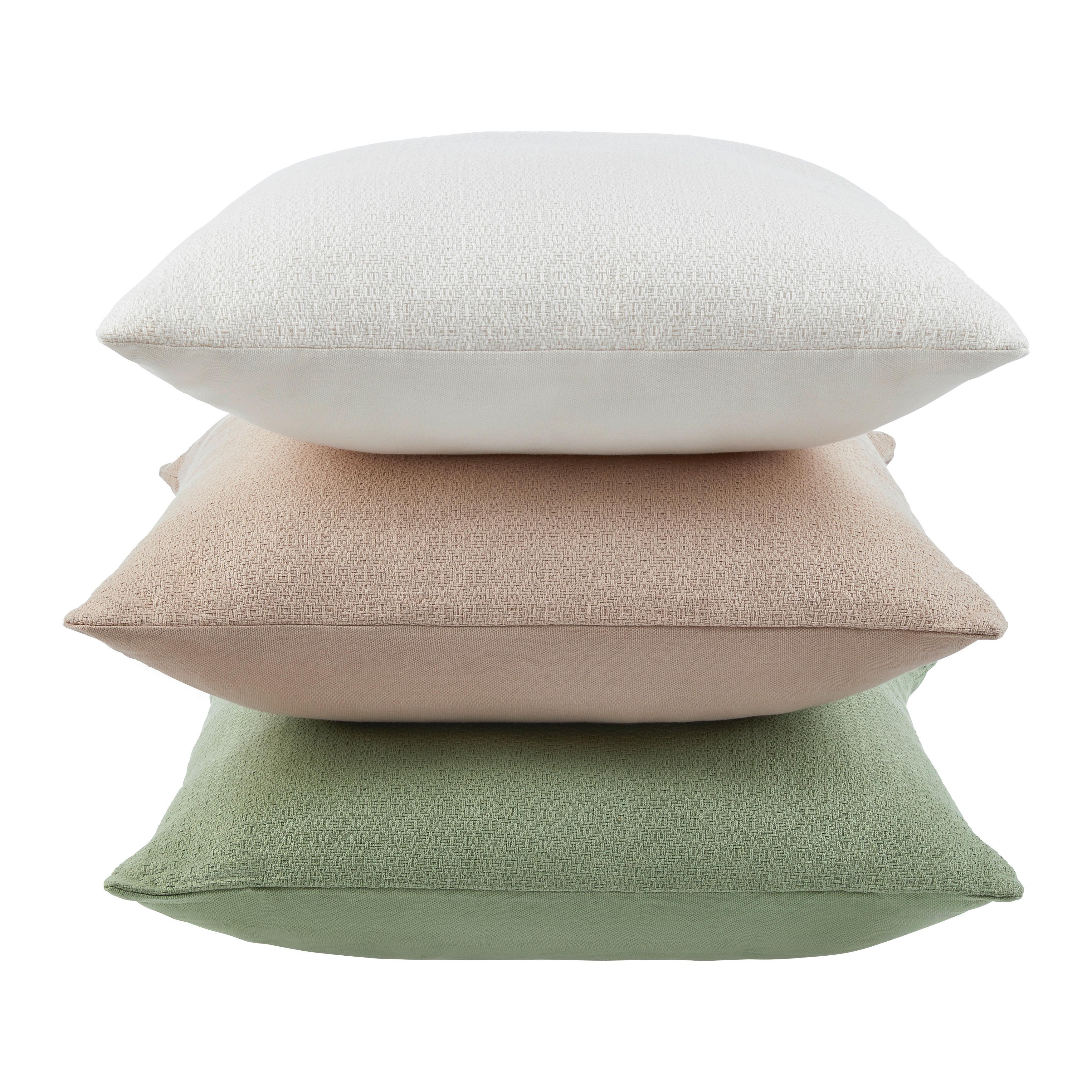 PRYDNADSKUDDE TARA -EXT- - vit, Lifestyle, textil (45/45cm) - Mömax