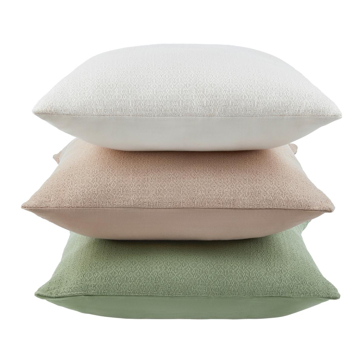 Zierkissen Tara Naturfarben ca. 45x45cm - Weiß, LIFESTYLE, Textil (45/45cm) - Mömax