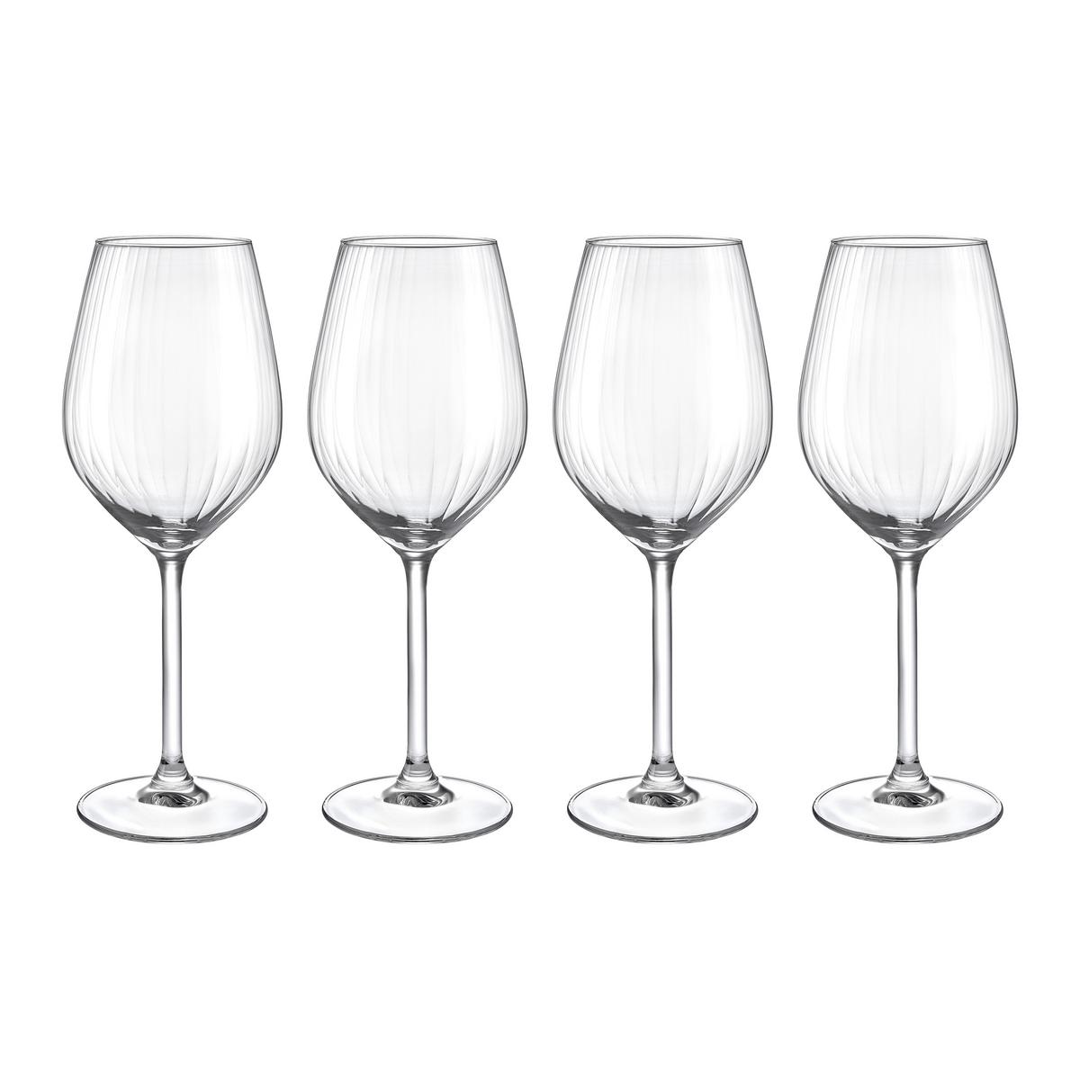 Gläserset Rosemary - Red Klar, 4-teilig - Klar, Modern, Glas - Mömax