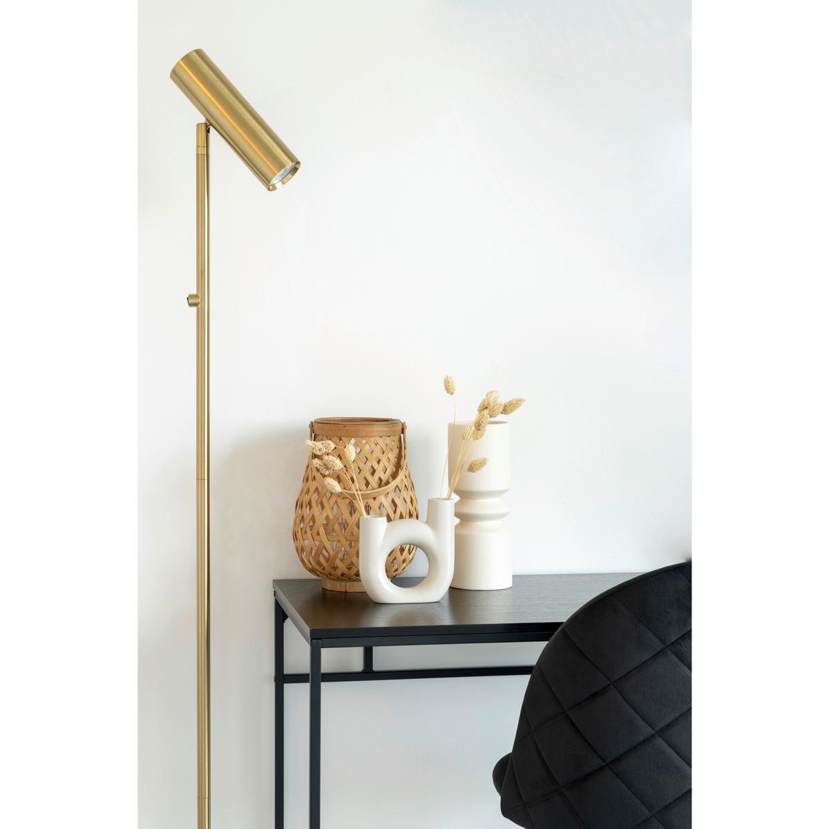 Schreibtisch Vita Desk Schwarz - Schwarz, MODERN, Holzwerkstoff/Metall (100/75/45cm) - MID.YOU