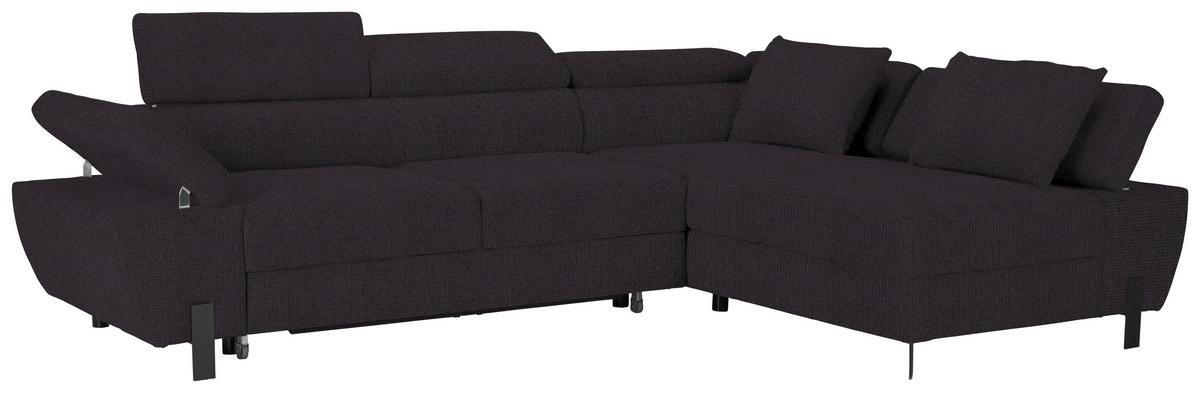 Coltar MOLINA MINI - negru, Modern, lemn/textil (277/189cm) - Mömax