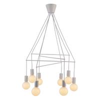 Viseća Svjetiljka Alto - bijela, Design, metal (82/82/95cm)
