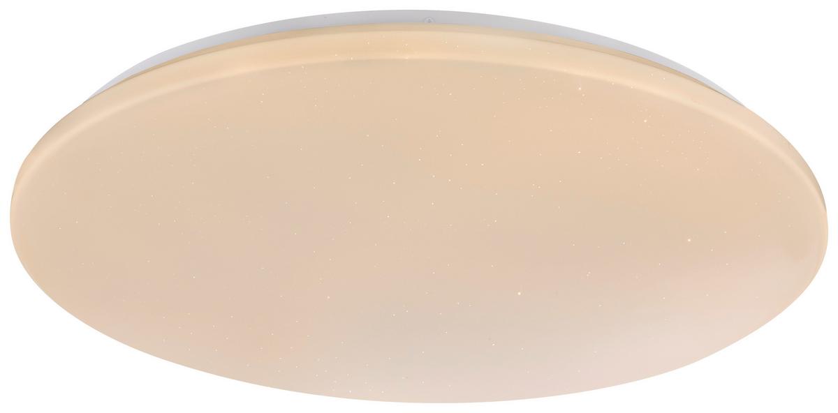 Stropna Led-svetilka Ria, S Sijalko - bela, Basics, kovina/umetna masa (55/6,8cm) - Globo