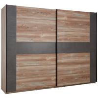 Dulap Chanton - culoare lemn pin/gri închis, Lifestyle, plastic/metal (221/210/62cm) - Mömax